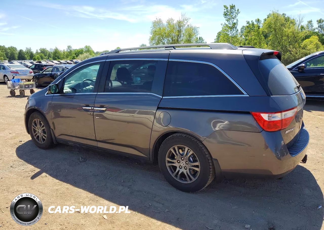2013 Honda Odyssey Exl VIN:5FNRL5H6XDB010496 - 2
