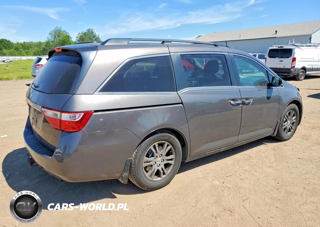 2013 Honda Odyssey Exl VIN:5FNRL5H6XDB010496 - 3
