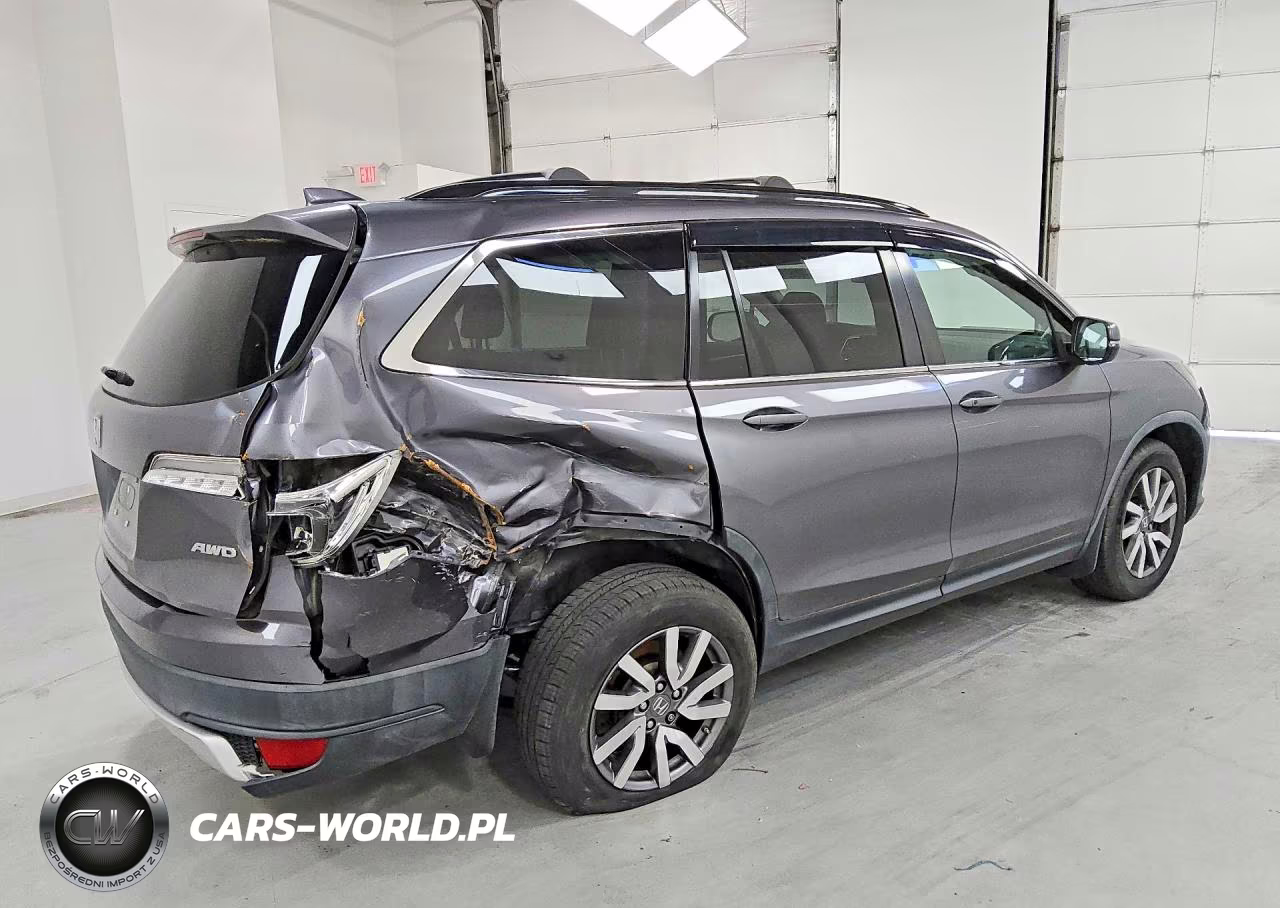 2020 Honda Pilot Exl VIN:5FNYF6H50LB011526 - 3
