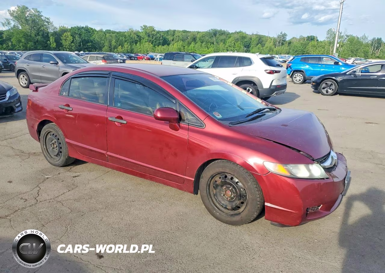 2010 Honda Civic Lx VIN:2HGFA1F55AH586161 - 4