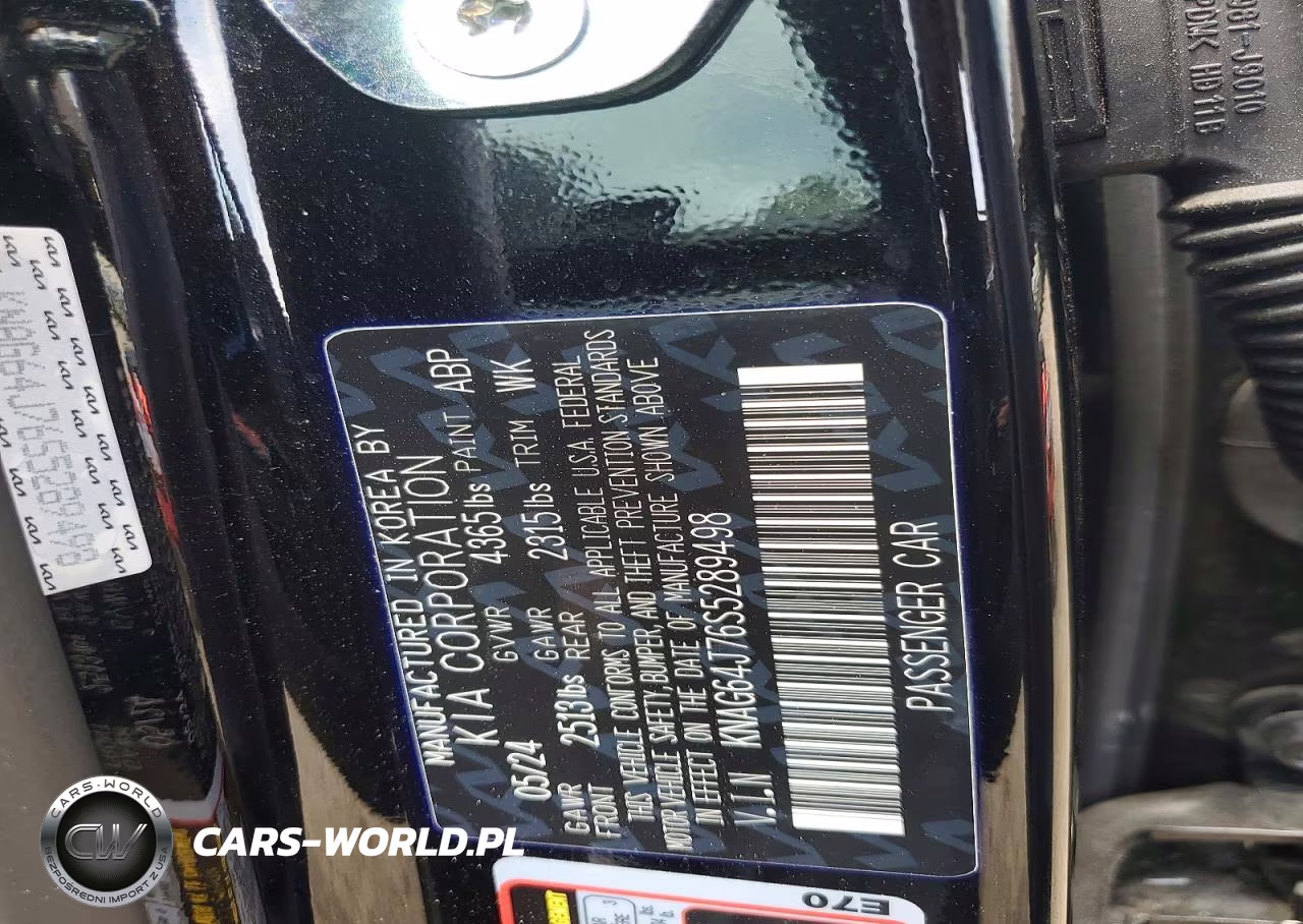2025 Kia K5 Gt Line VIN:KNAG64J76S5289498 - 12