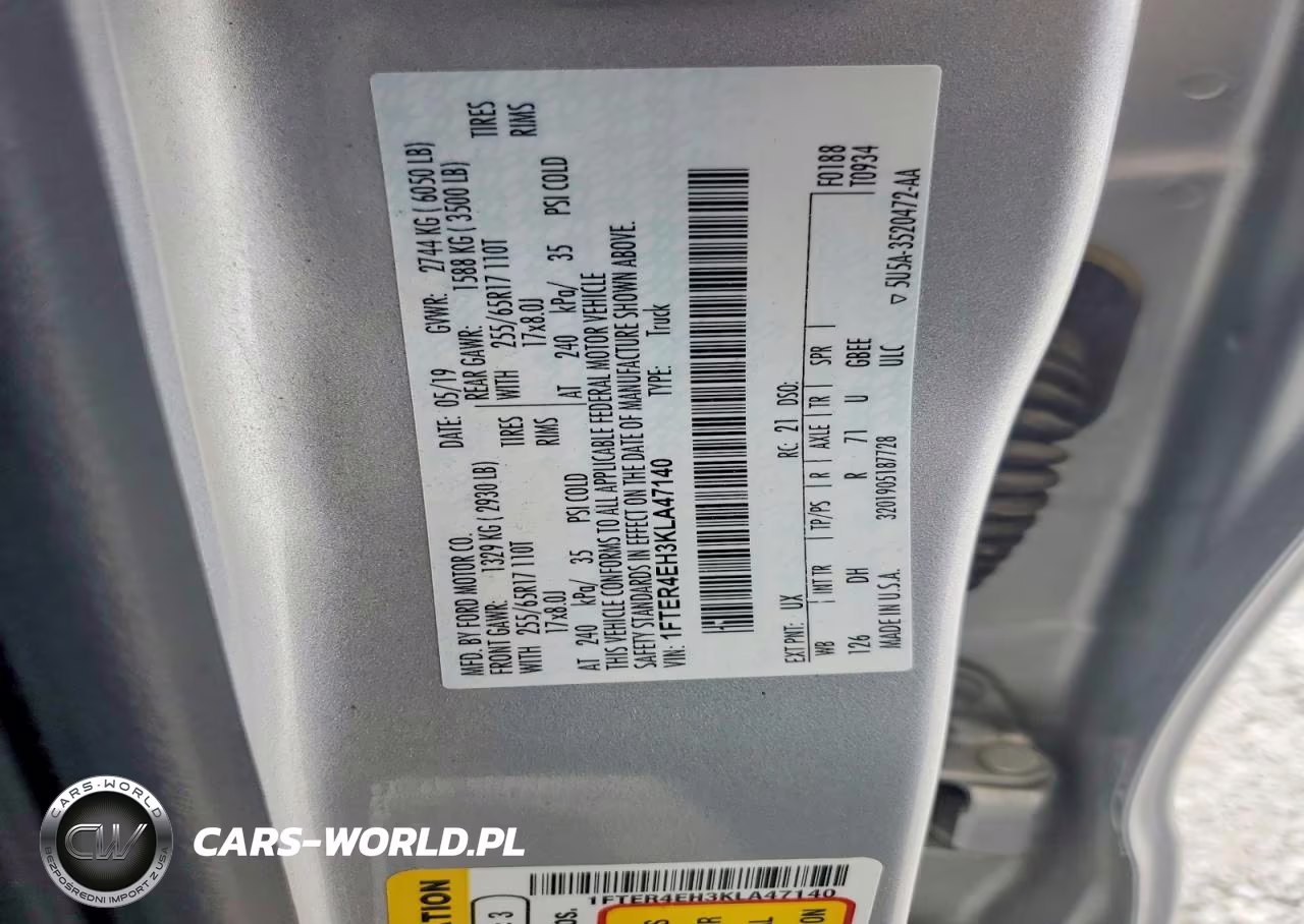 2019 Ford Ranger Xl VIN:1FTER4EH3KLA47140 - 12