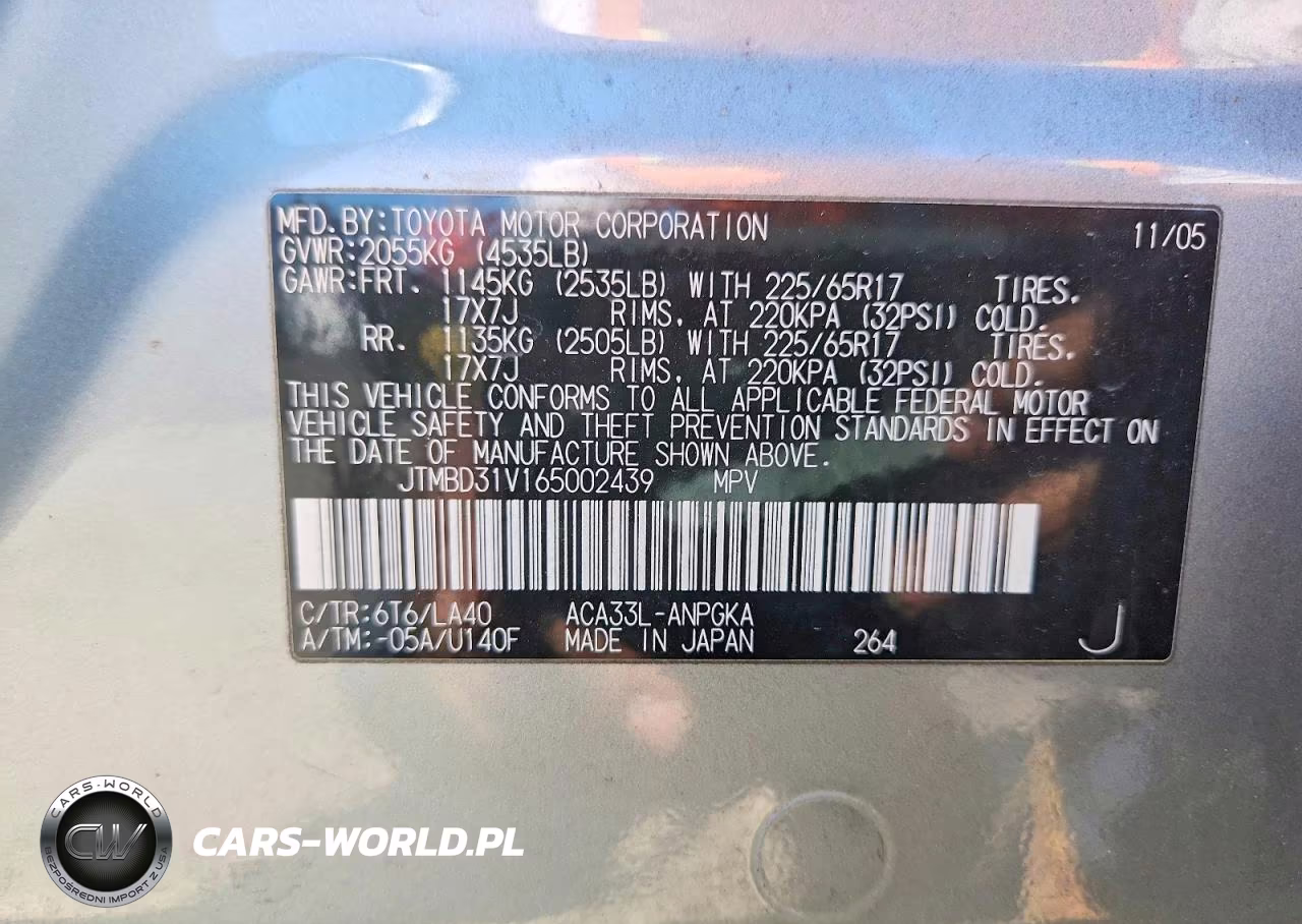 2006 Toyota Rav4 Limited VIN:JTMBD31V165002439 - 13