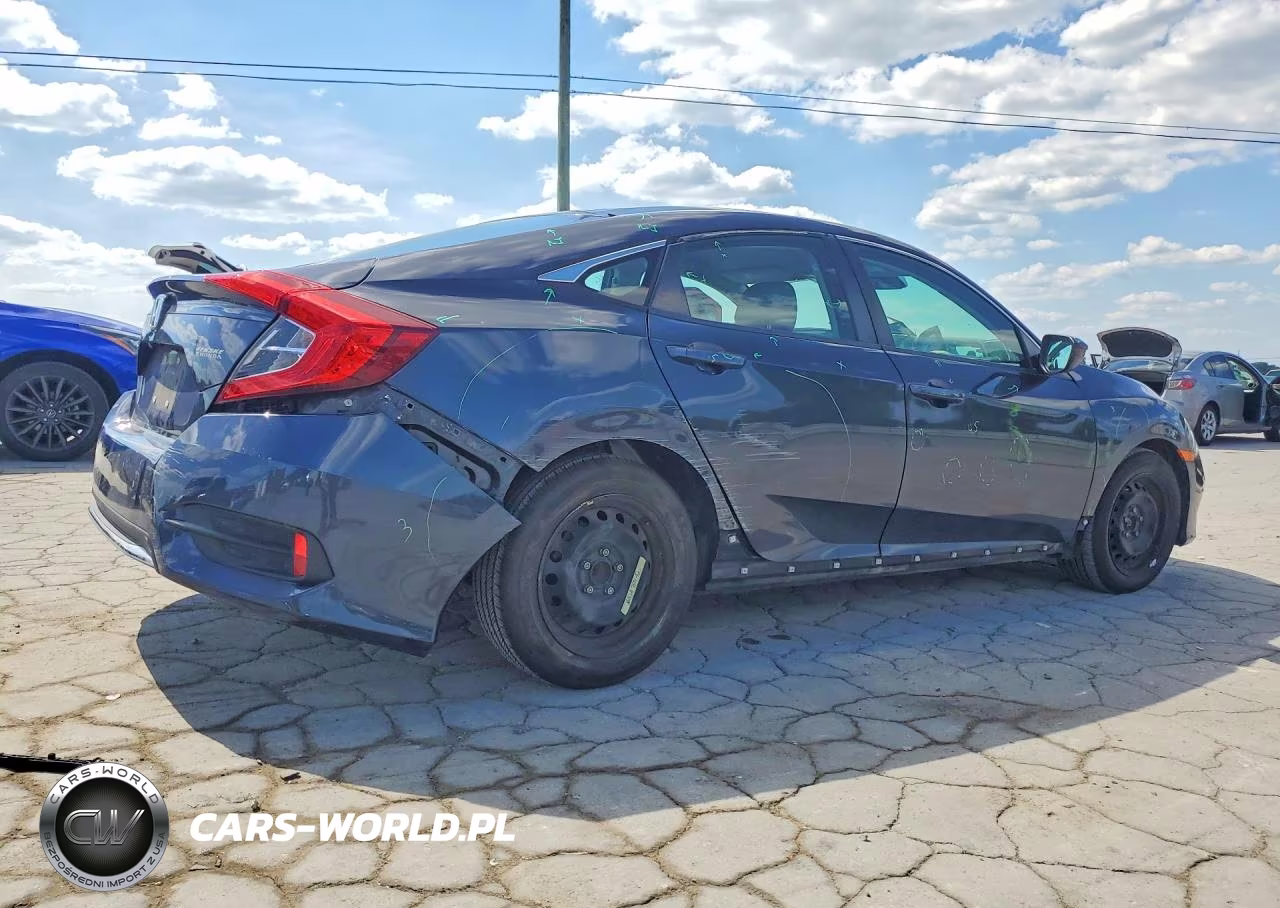 2019 Honda Civic Lx VIN:2HGFC2F63KH508827 - 3