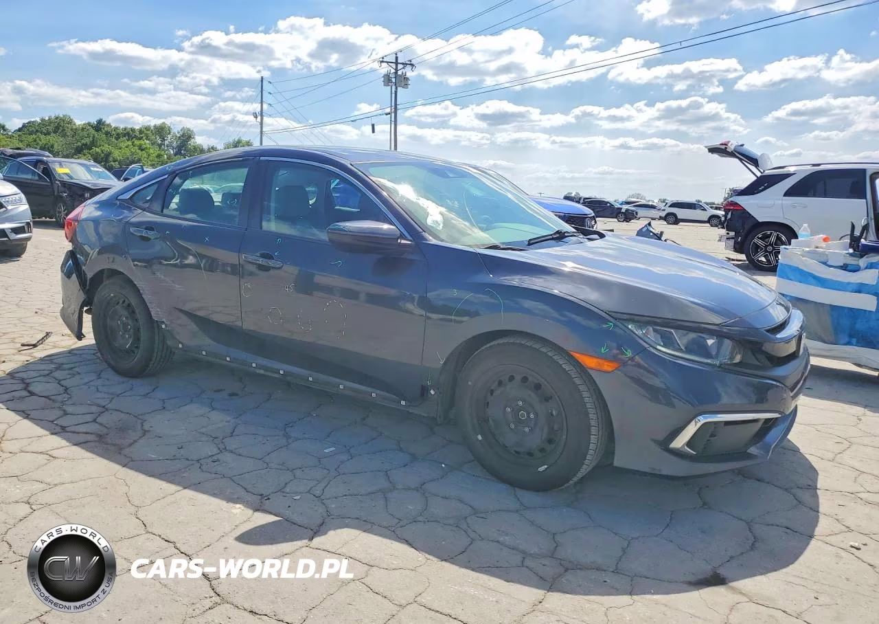 2019 Honda Civic Lx VIN:2HGFC2F63KH508827 - 4