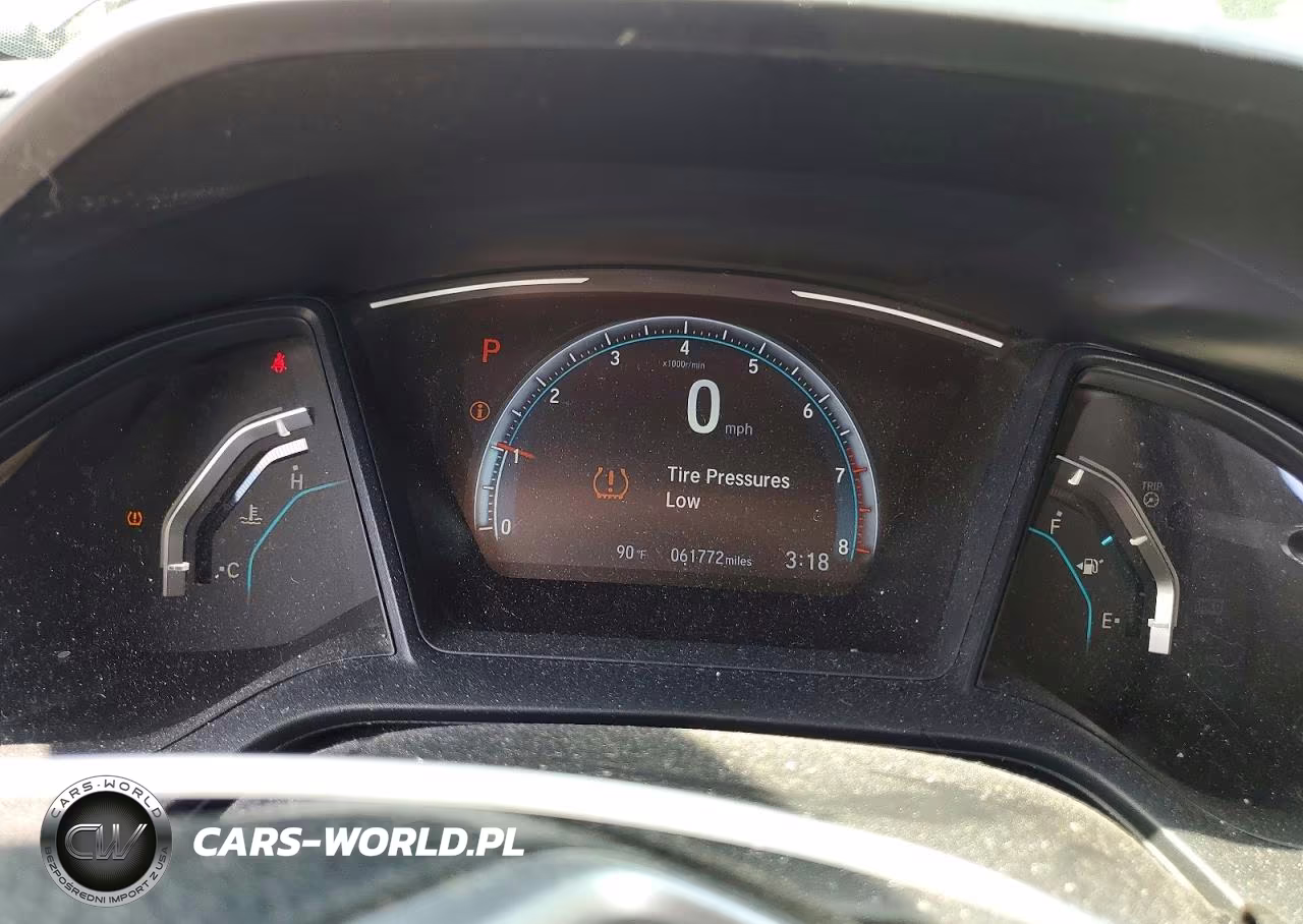 2019 Honda Civic Lx VIN:2HGFC2F63KH508827 - 9