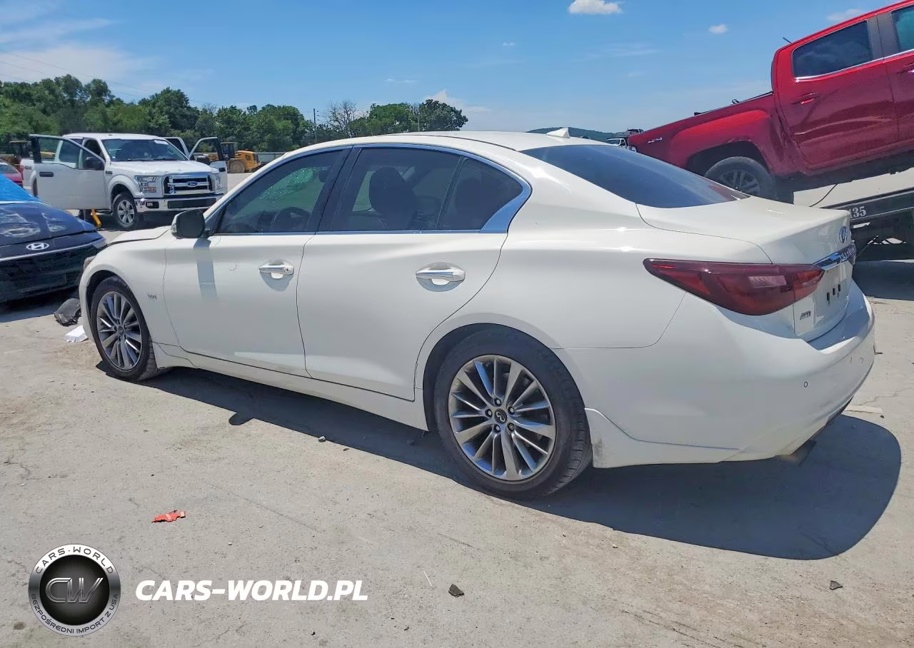 2018 Infiniti Q50 3.0T Luxe VIN:JN1EV7AR9JM434329 - 2