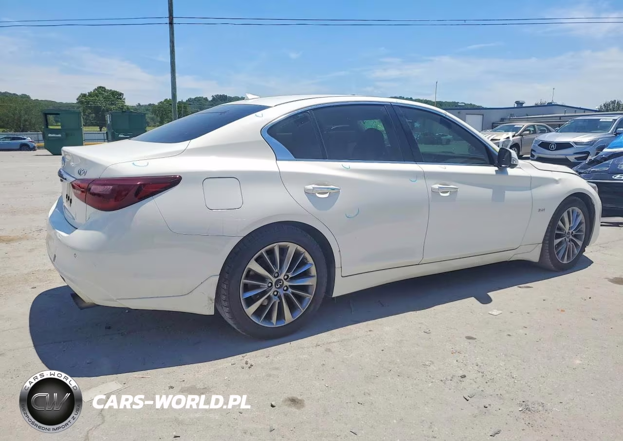 2018 Infiniti Q50 3.0T Luxe VIN:JN1EV7AR9JM434329 - 3