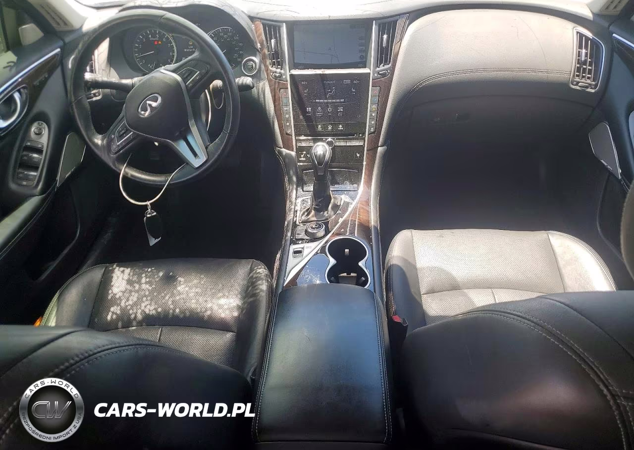 2018 Infiniti Q50 3.0T Luxe VIN:JN1EV7AR9JM434329 - 8
