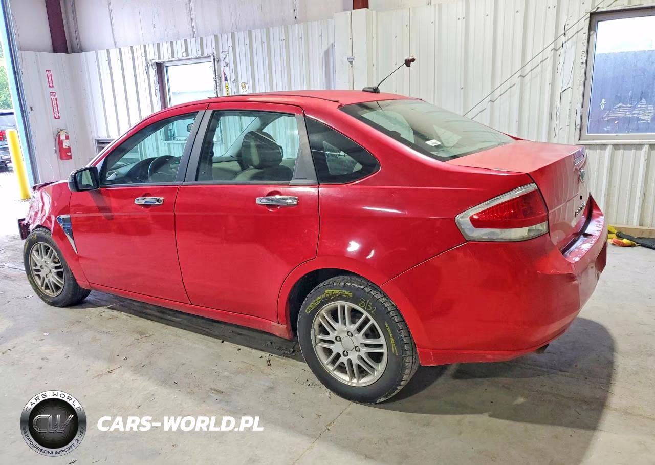 2008 Ford Focus Se VIN:1FAHP35N78W147788 - 2