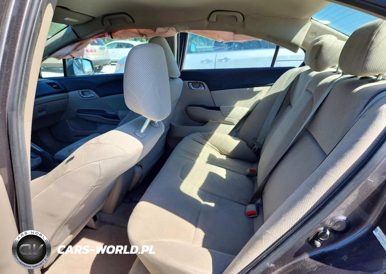 2012 Honda Civic Lx VIN:19XFB2F54CE043576 - 10