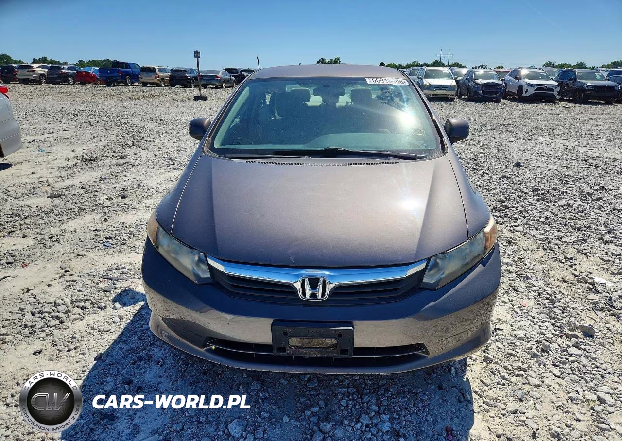 2012 Honda Civic Lx VIN:19XFB2F54CE043576 - 5