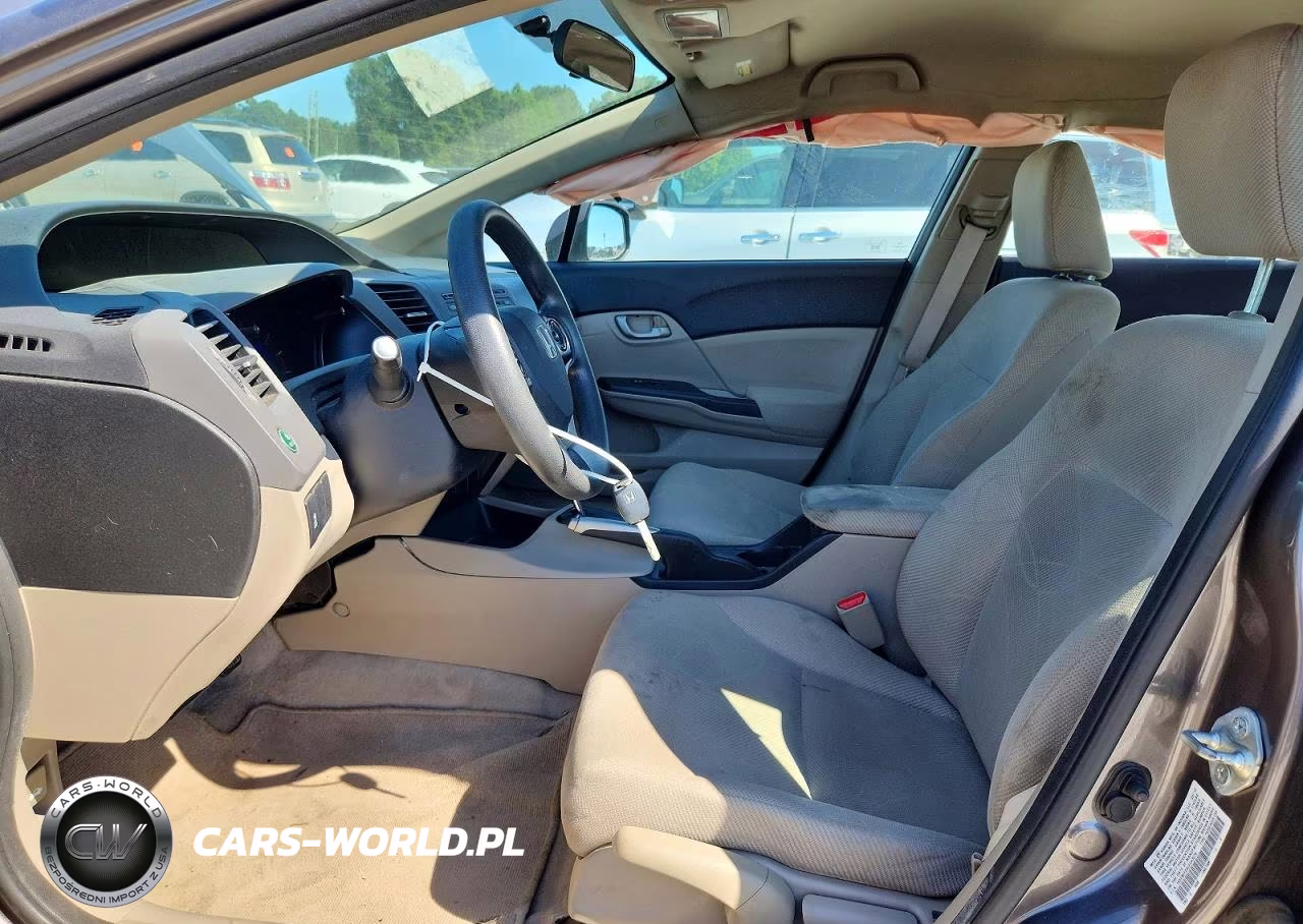 2012 Honda Civic Lx VIN:19XFB2F54CE043576 - 7