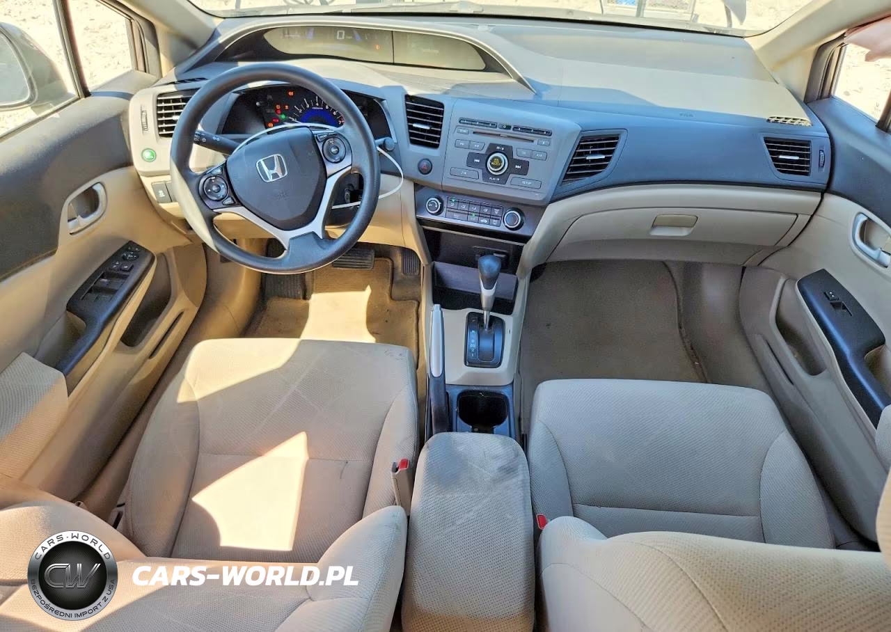 2012 Honda Civic Lx VIN:19XFB2F54CE043576 - 8