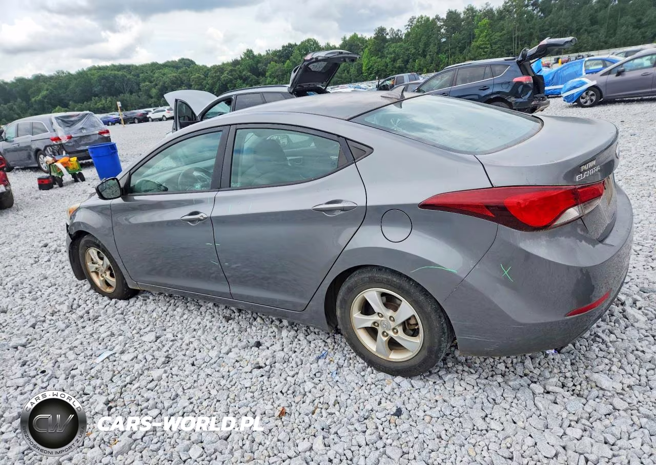 2014 Hyundai Elantra Se VIN:5NPDH4AE3EH472683 - 2