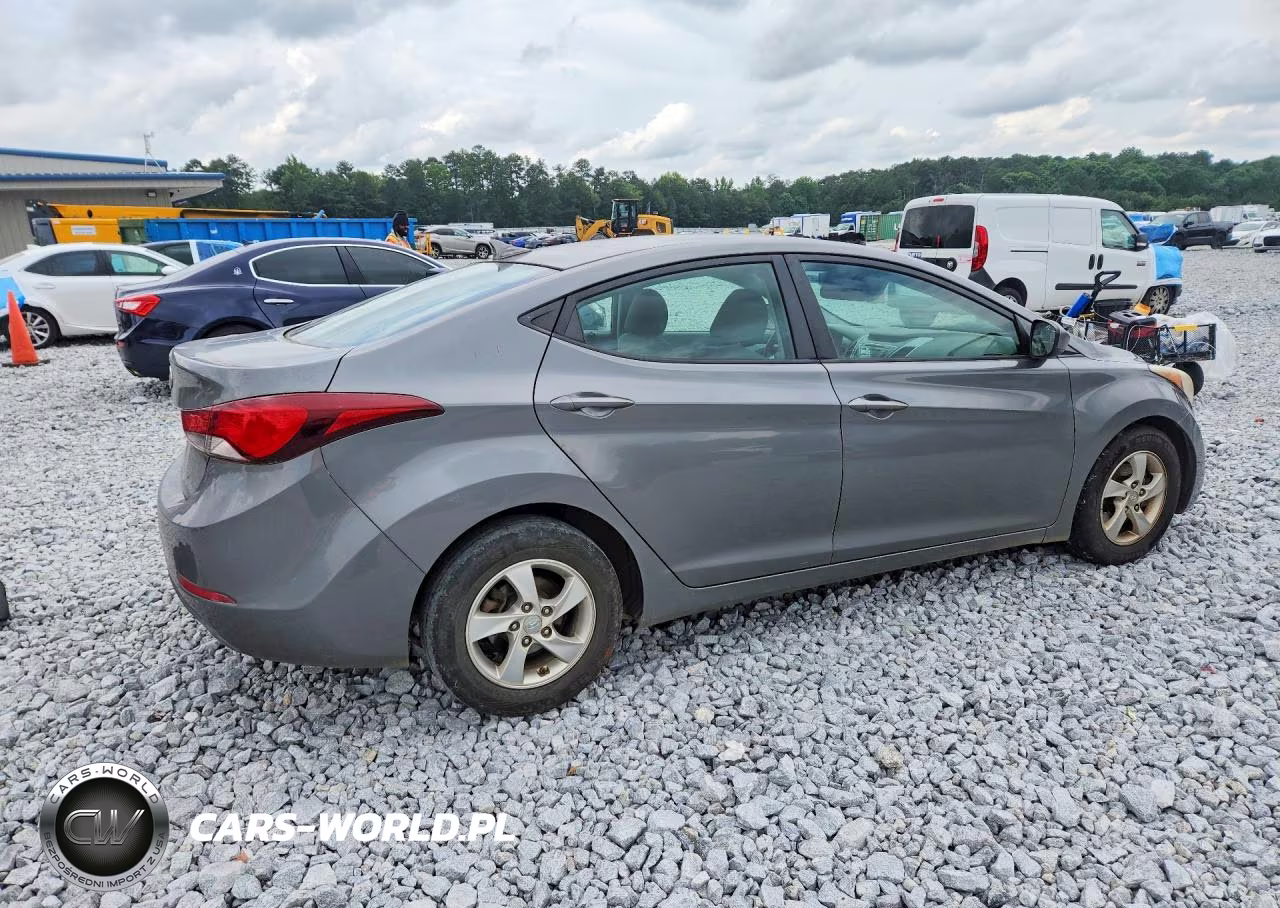 2014 Hyundai Elantra Se VIN:5NPDH4AE3EH472683 - 3