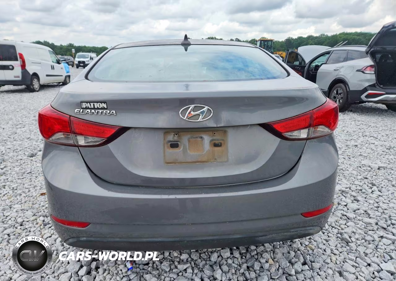 2014 Hyundai Elantra Se VIN:5NPDH4AE3EH472683 - 6