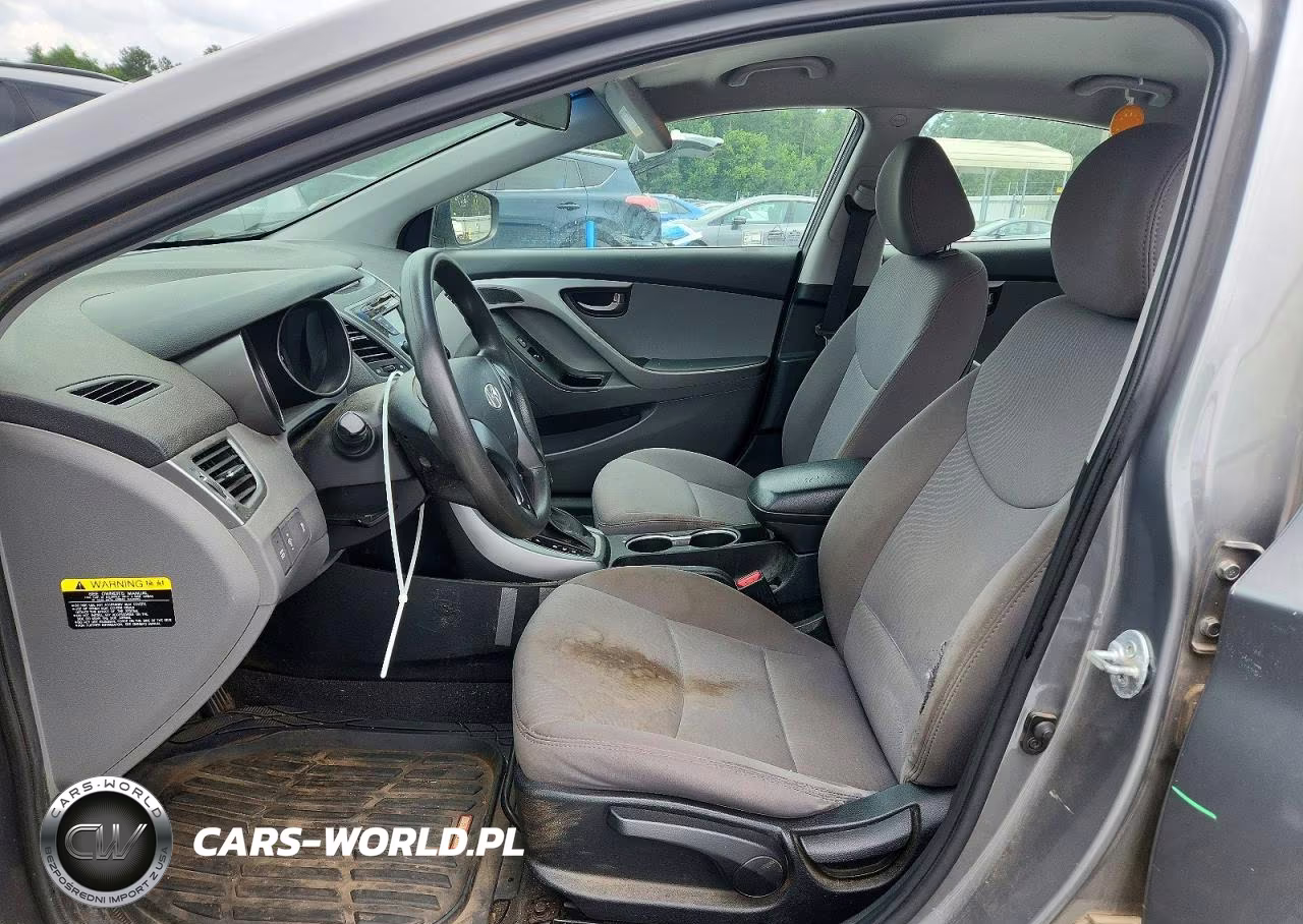 2014 Hyundai Elantra Se VIN:5NPDH4AE3EH472683 - 7
