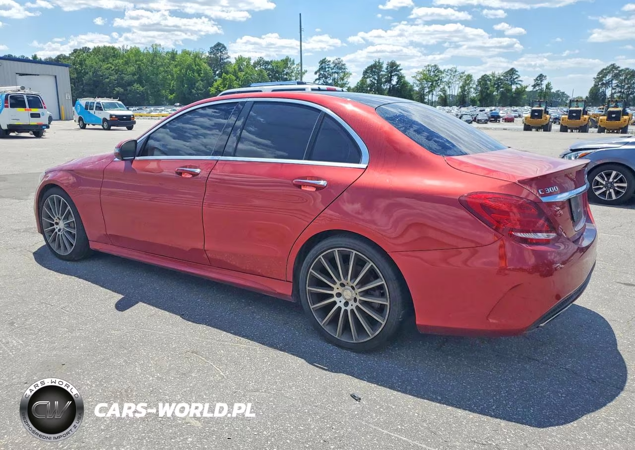 2016 Mercedes-Benz C 300 VIN:55SWF4JB0GU101792 - 2