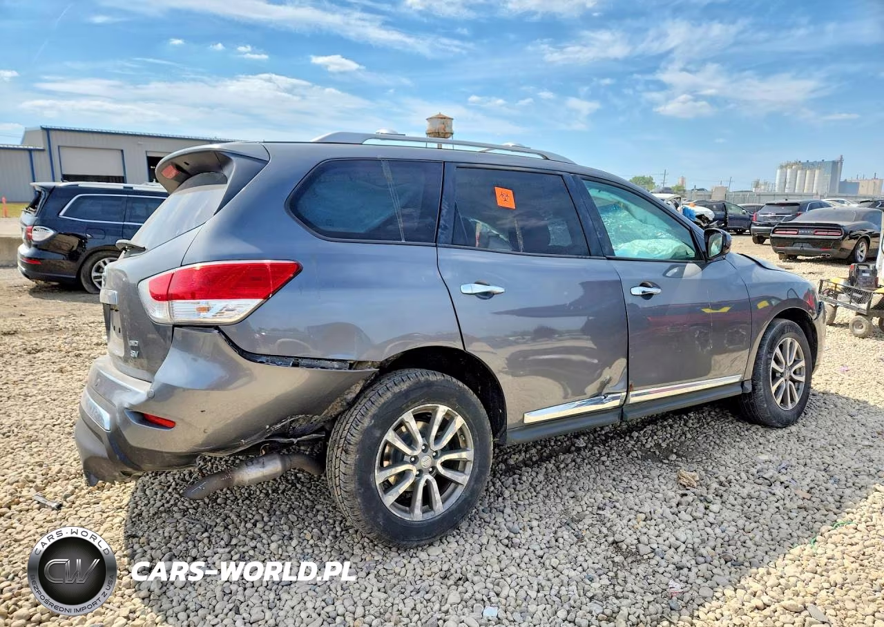 2016 Nissan Pathfinder Sv VIN:5N1AR2MM1GC621819 - 3