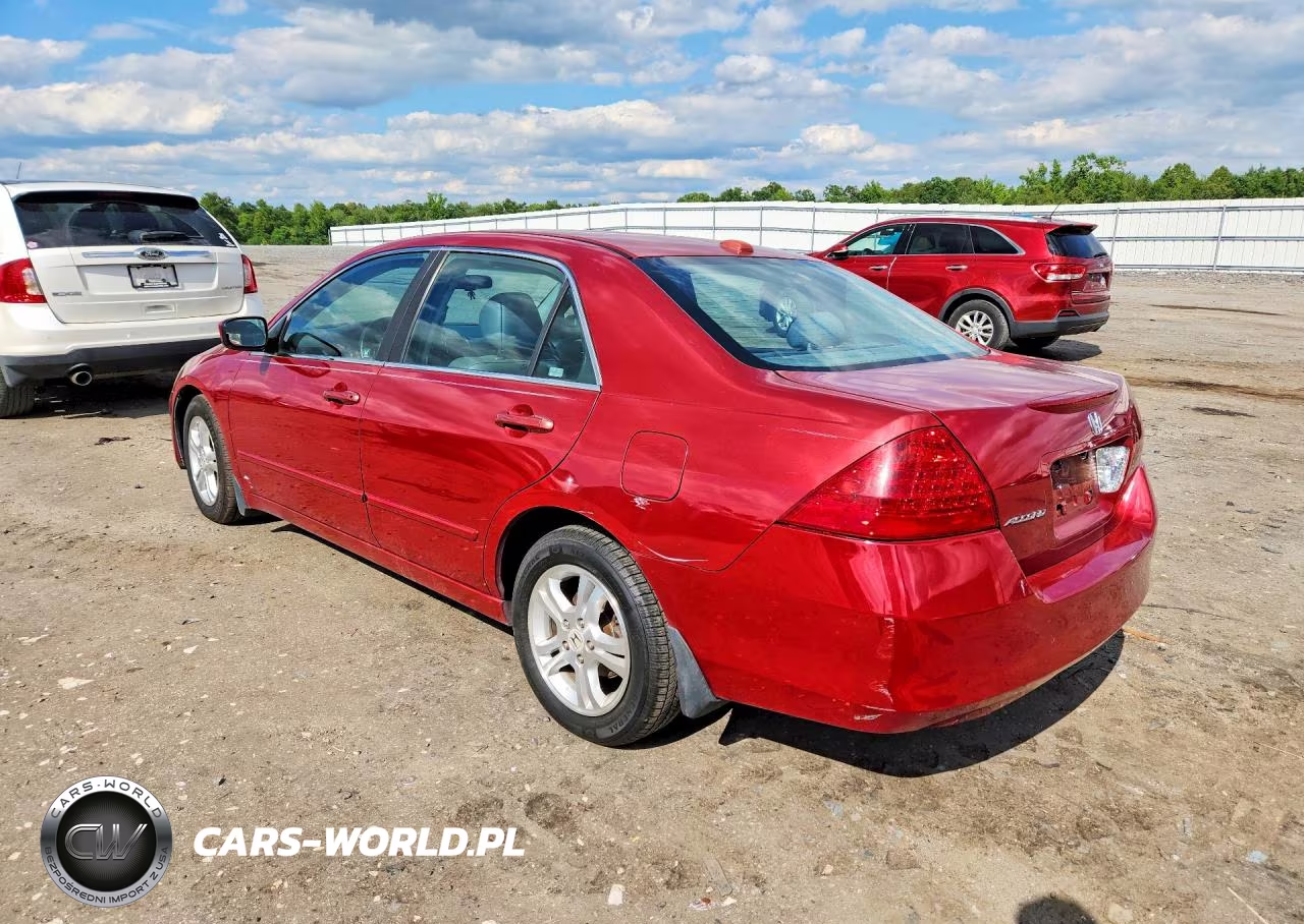 2007 Honda Accord Ex VIN:1HGCM56837A185016 - 2