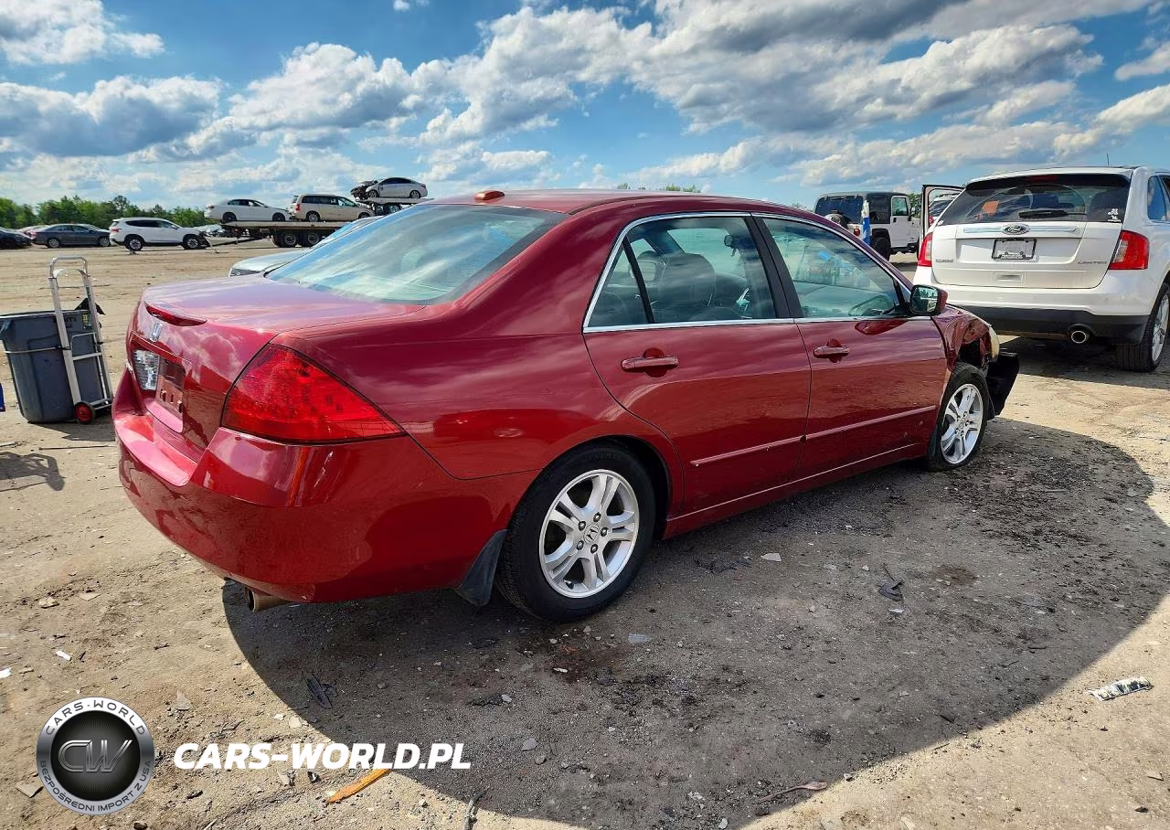 2007 Honda Accord Ex VIN:1HGCM56837A185016 - 3