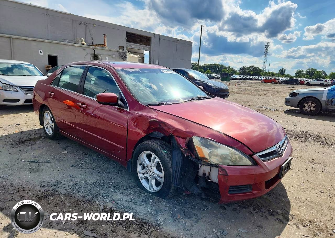 2007 Honda Accord Ex VIN:1HGCM56837A185016 - 4