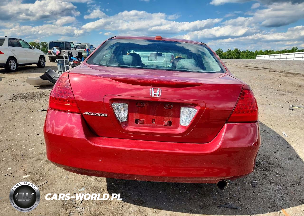 2007 Honda Accord Ex VIN:1HGCM56837A185016 - 6