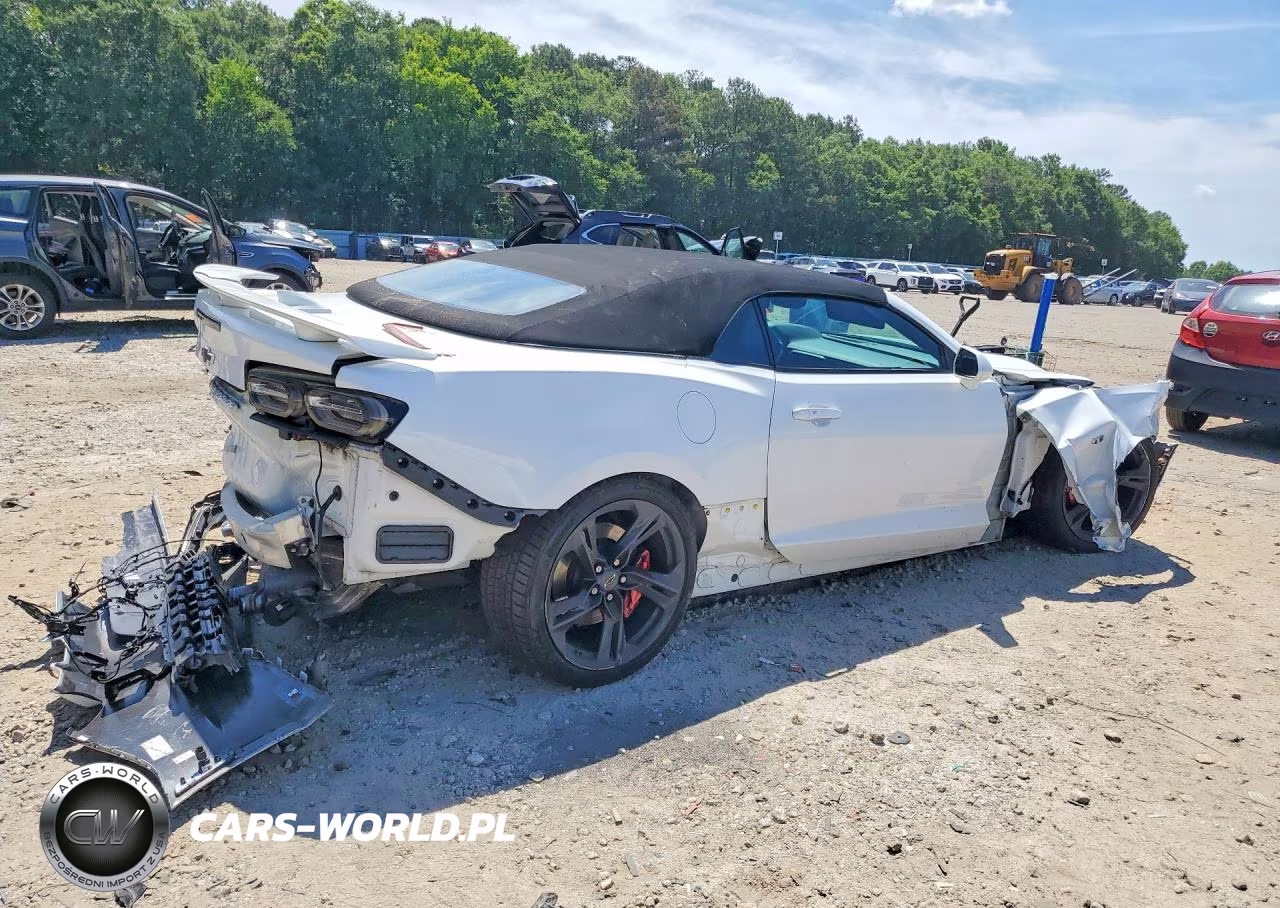 2021 Chevrolet Camaro Ss VIN:1G1FH3D79M0132362 - 3