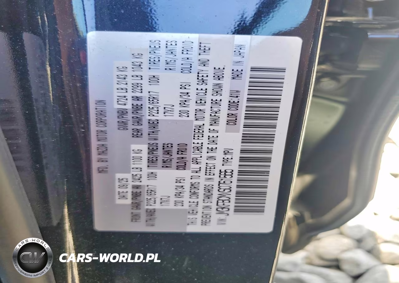 2025 Mazda Cx-5 Preferred VIN:JM3KFBCMXS0761565 - 14