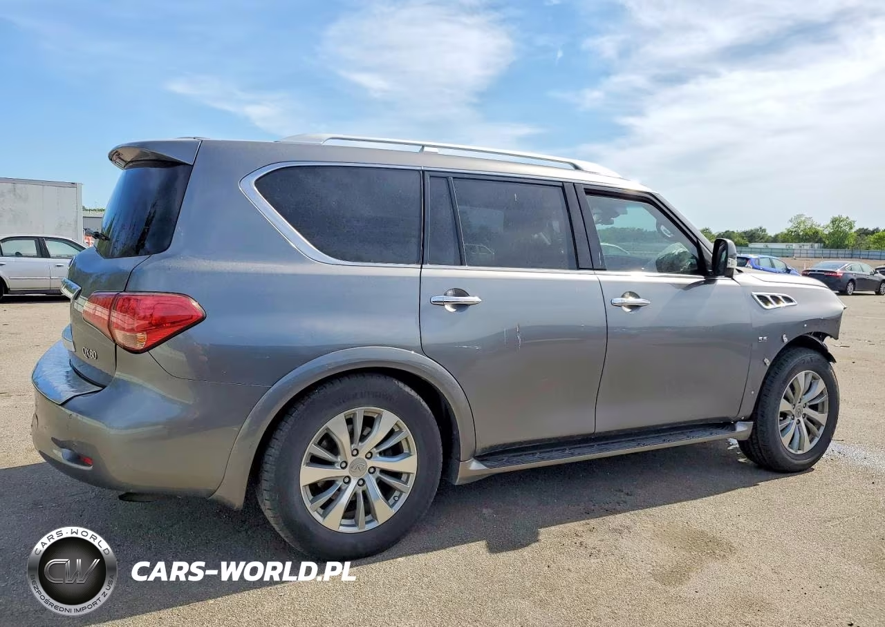 2017 Infiniti Qx80 Base VIN:JN8AZ2NE6H9156114 - 3
