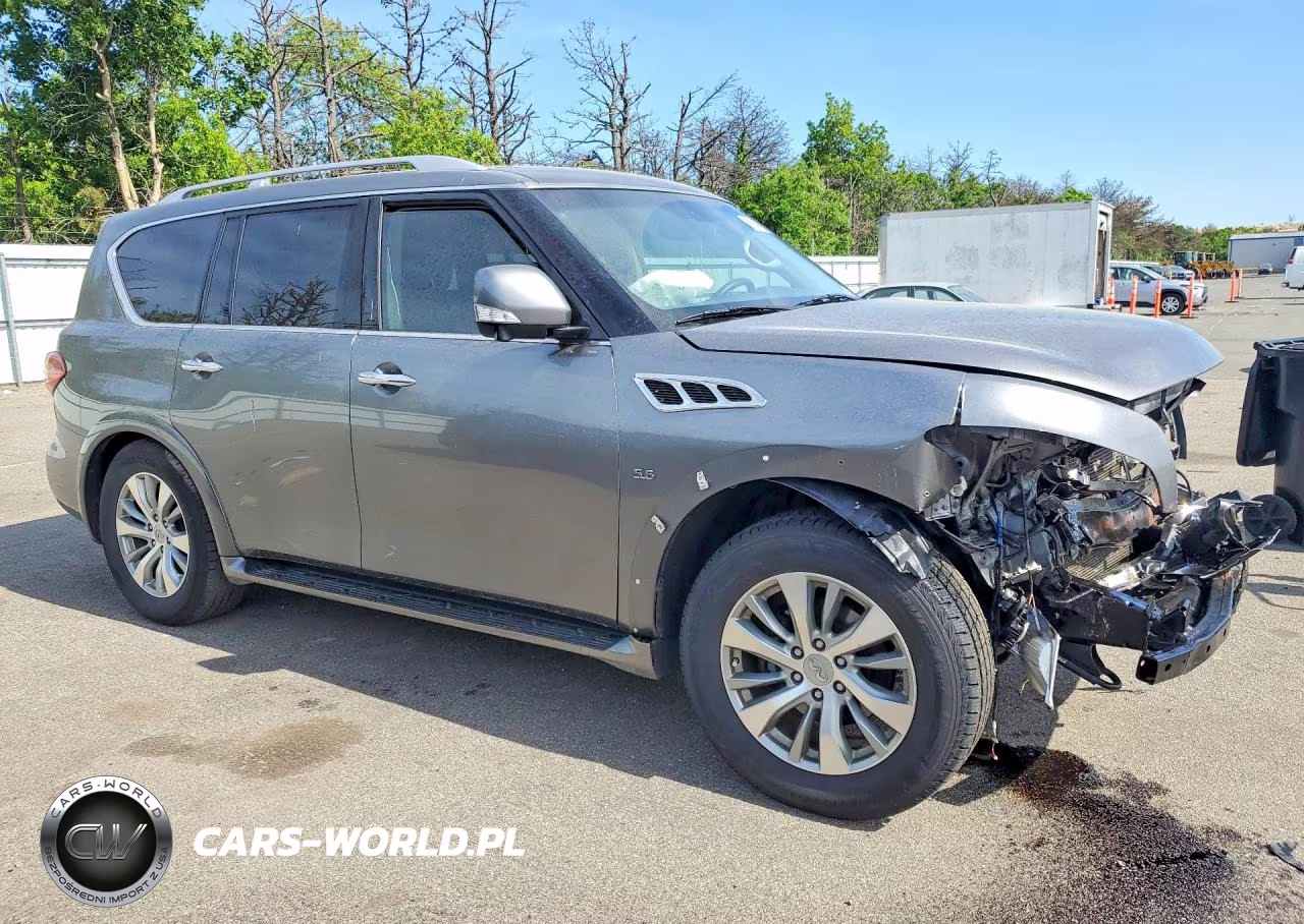 2017 Infiniti Qx80 Base VIN:JN8AZ2NE6H9156114 - 4