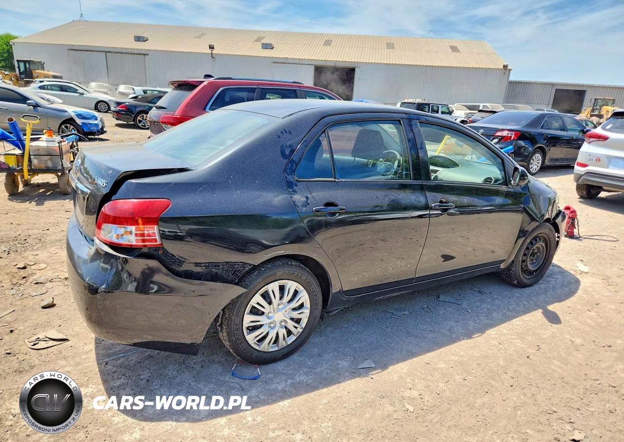 2012 Toyota Yaris Fleet VIN:JTDBT4K35C1414775 - 3