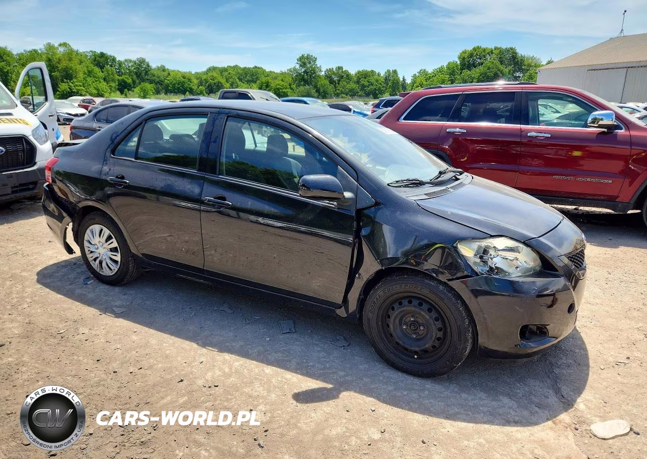 2012 Toyota Yaris Fleet VIN:JTDBT4K35C1414775 - 4