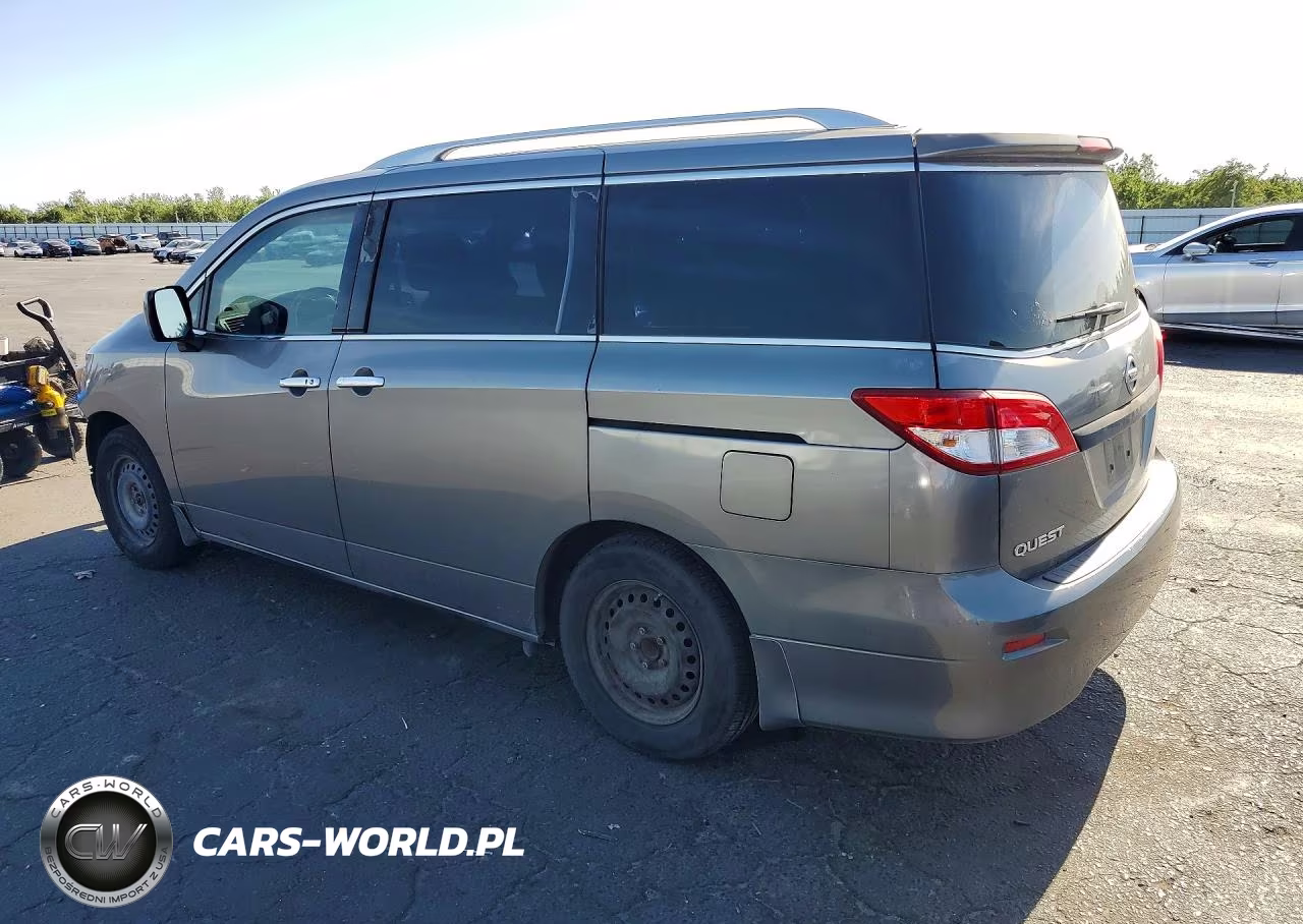 2015 Nissan Quest 3.5 S VIN:JN8AE2KP1F9123746 - 2