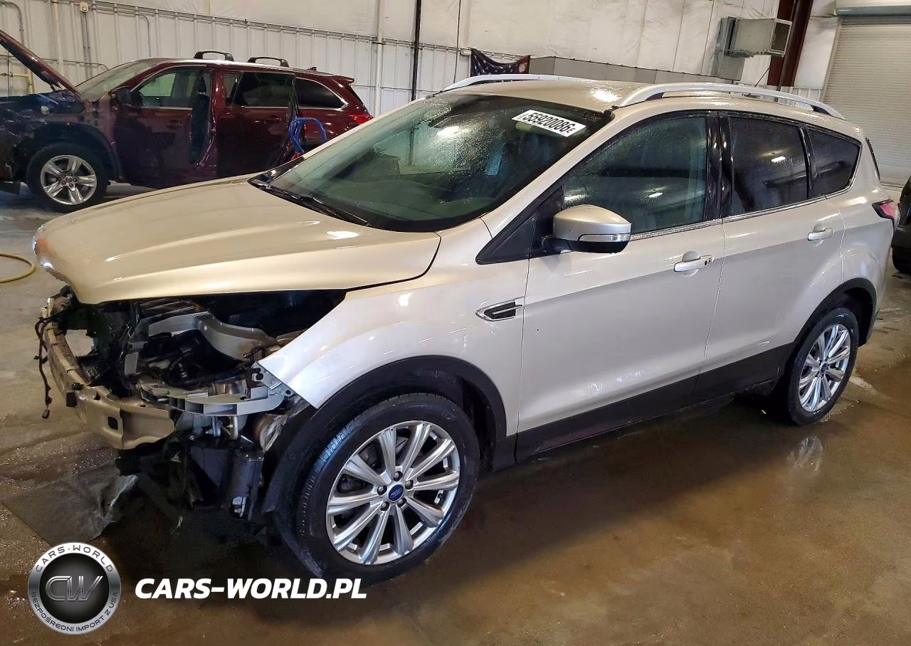2017 Ford Escape Titanium VIN:1FMCU9J98HUE22973 - 1