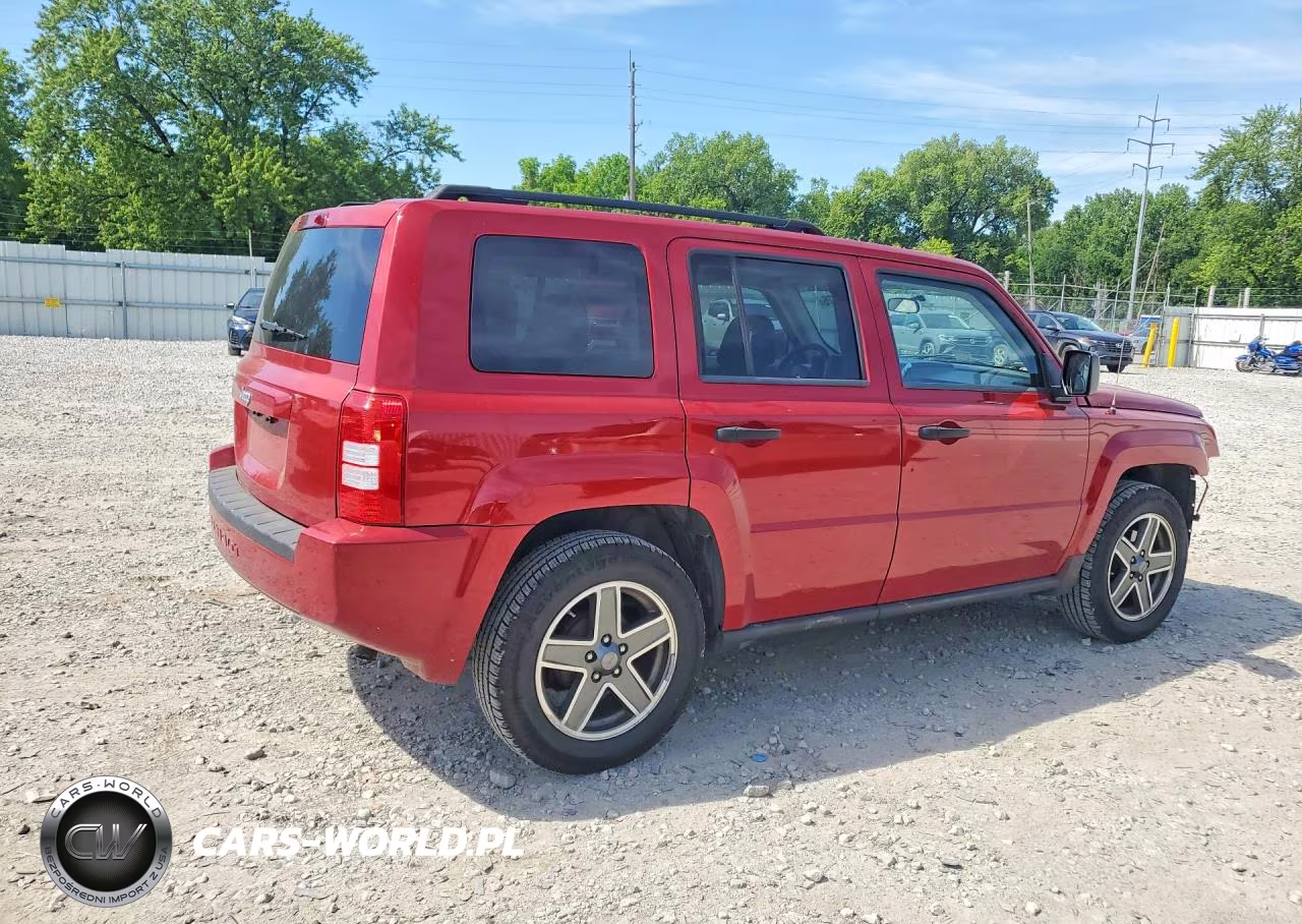 2008 Jeep Patriot Sport VIN:1J8FT28WX8D796713 - 3