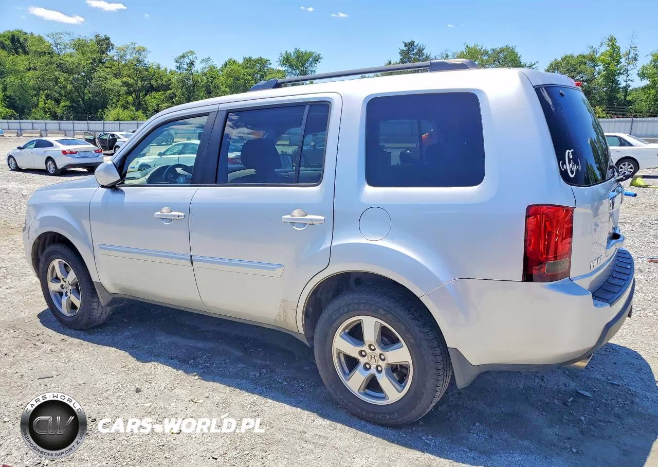 2010 Honda Pilot Exl VIN:5FNYF3H63AB007846 - 2