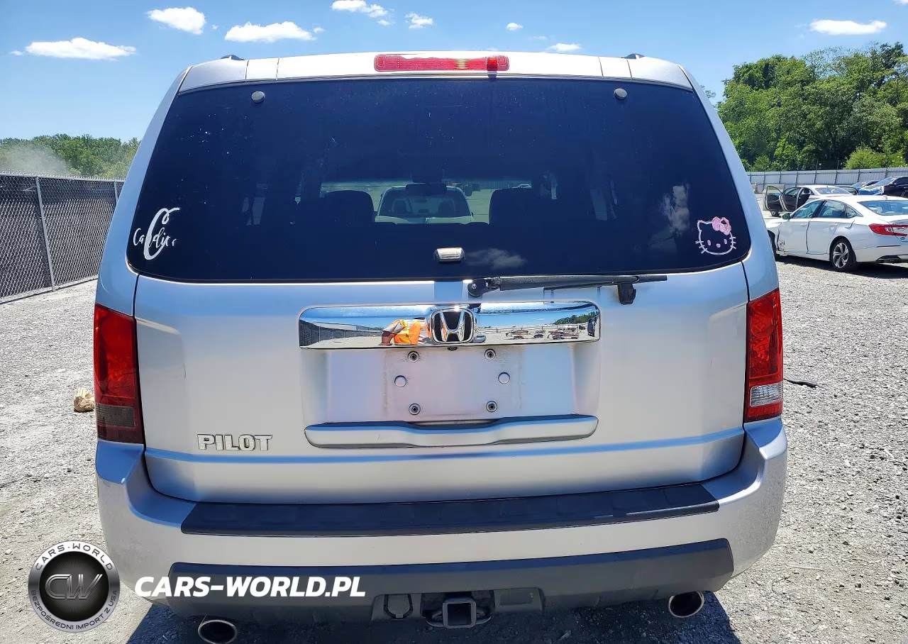 2010 Honda Pilot Exl VIN:5FNYF3H63AB007846 - 6
