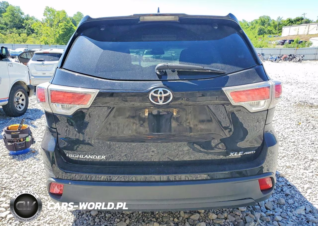 2014 Toyota Highlander Xle VIN:5TDJKRFH3ES060827 - 6