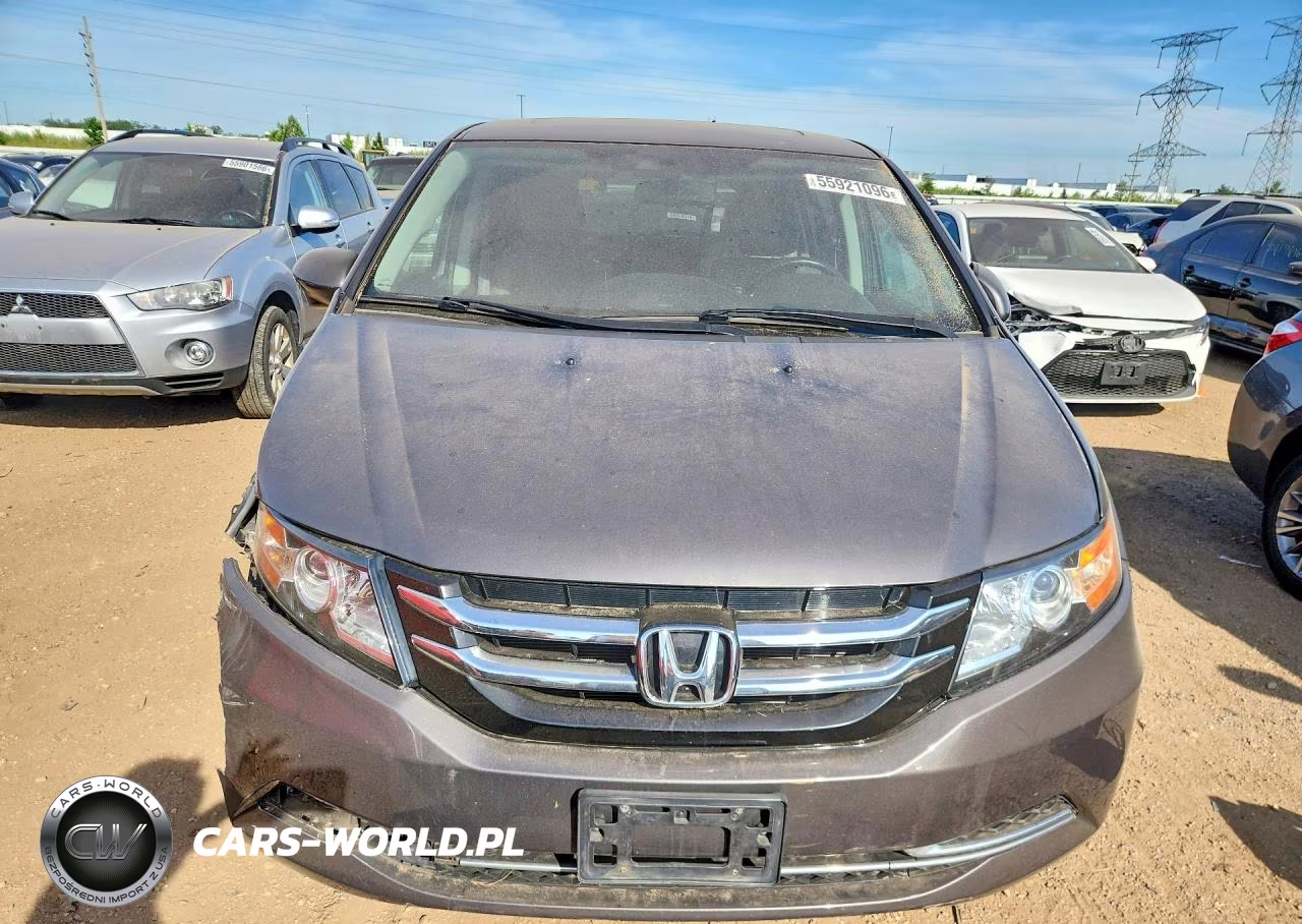 2015 Honda Odyssey Exl VIN:5FNRL5H64FB121998 - 5