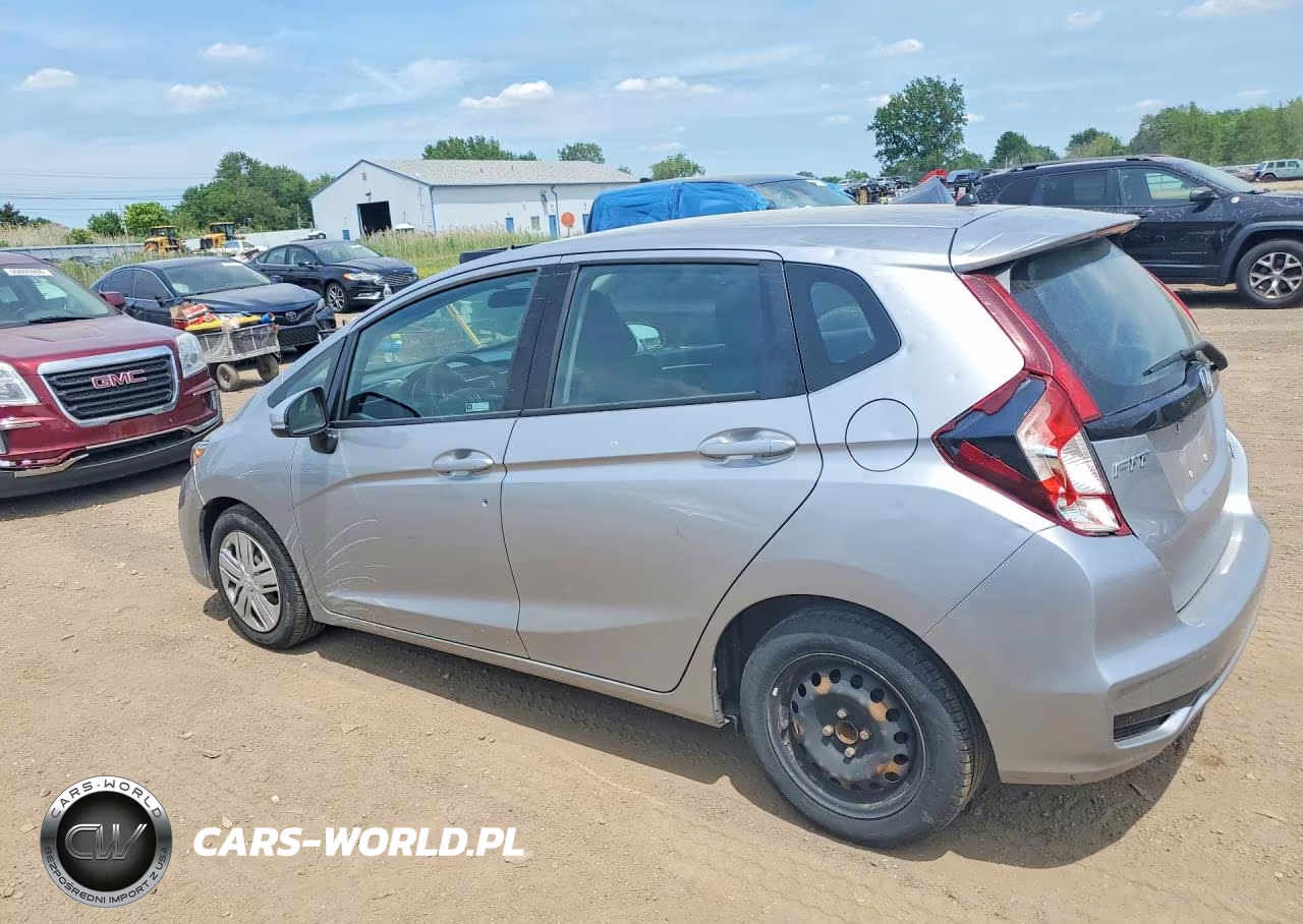 2019 Honda Fit Lx VIN:3HGGK5H43KM741855 - 2