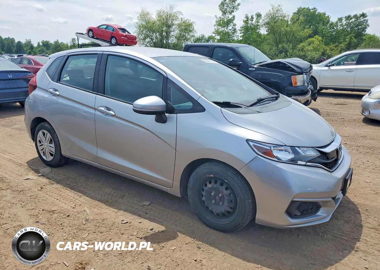 2019 Honda Fit Lx VIN:3HGGK5H43KM741855 - 4