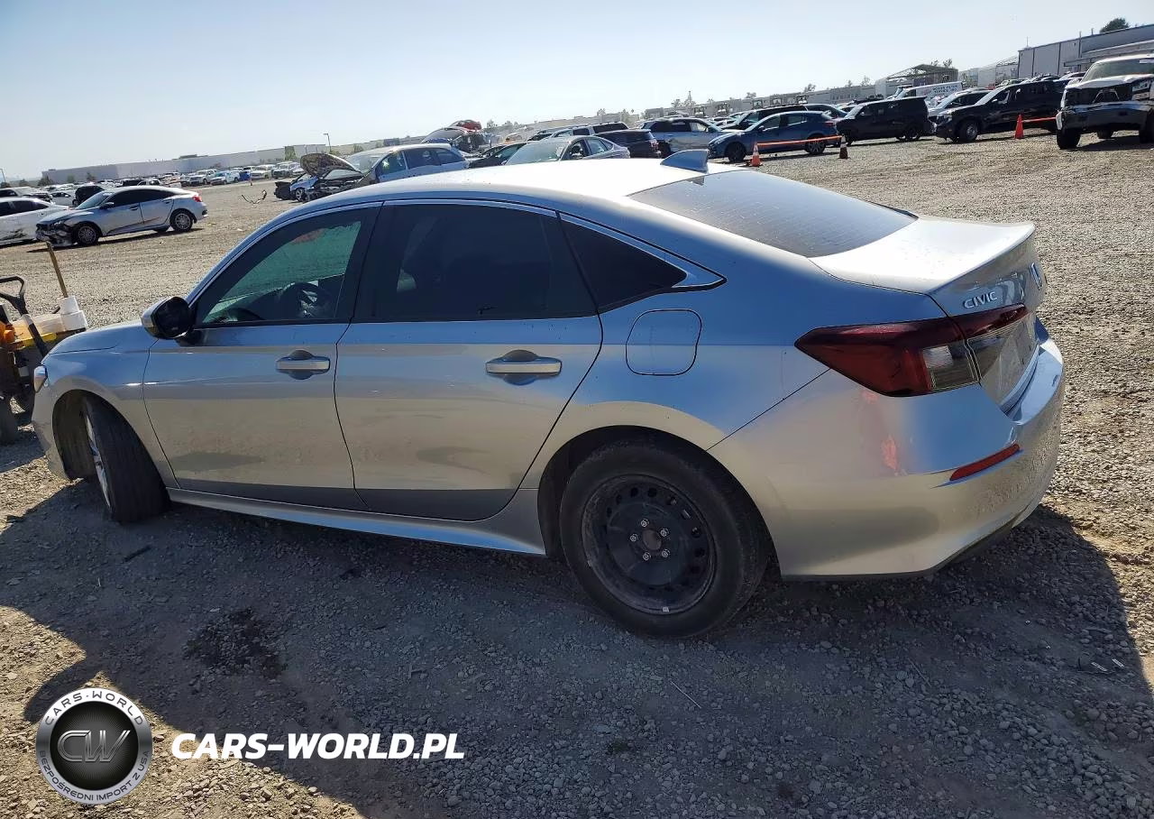 2025 Honda Civic Lx VIN:2HGFE2F22SH580724 - 2