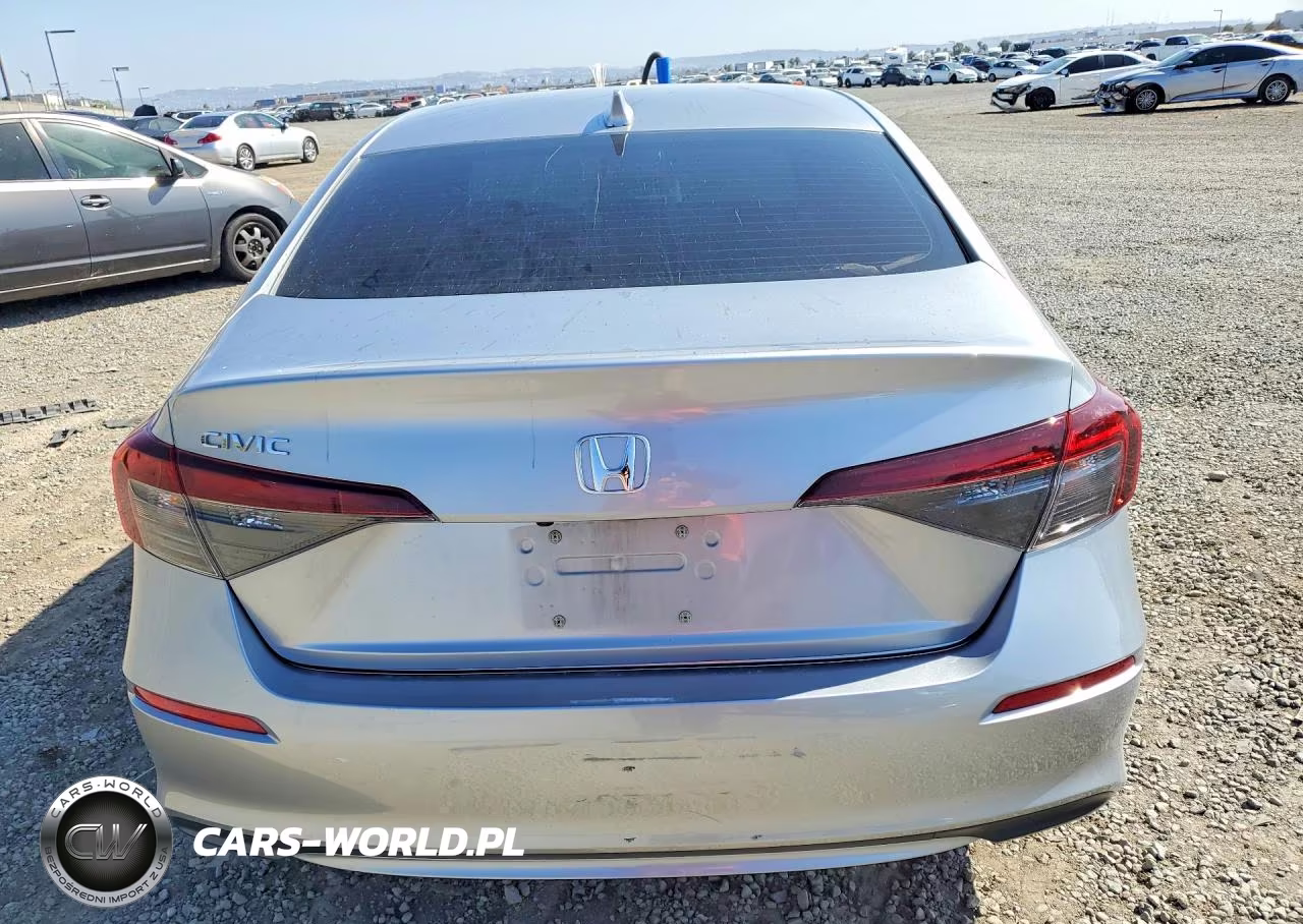 2025 Honda Civic Lx VIN:2HGFE2F22SH580724 - 6