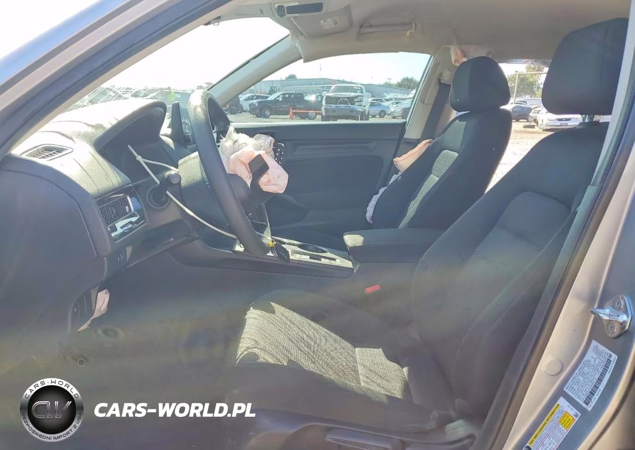 2025 Honda Civic Lx VIN:2HGFE2F22SH580724 - 7