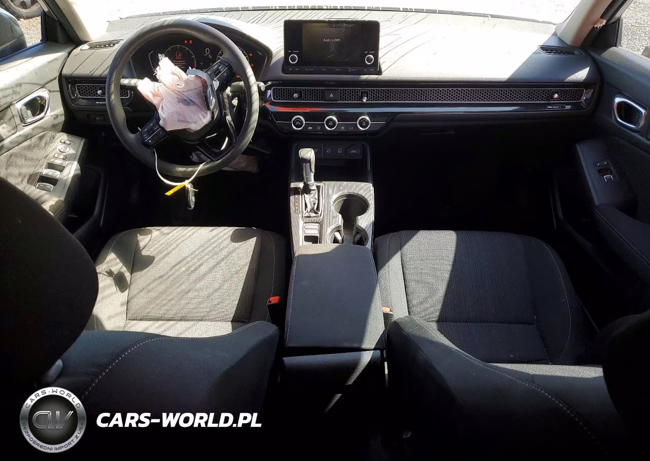 2025 Honda Civic Lx VIN:2HGFE2F22SH580724 - 8