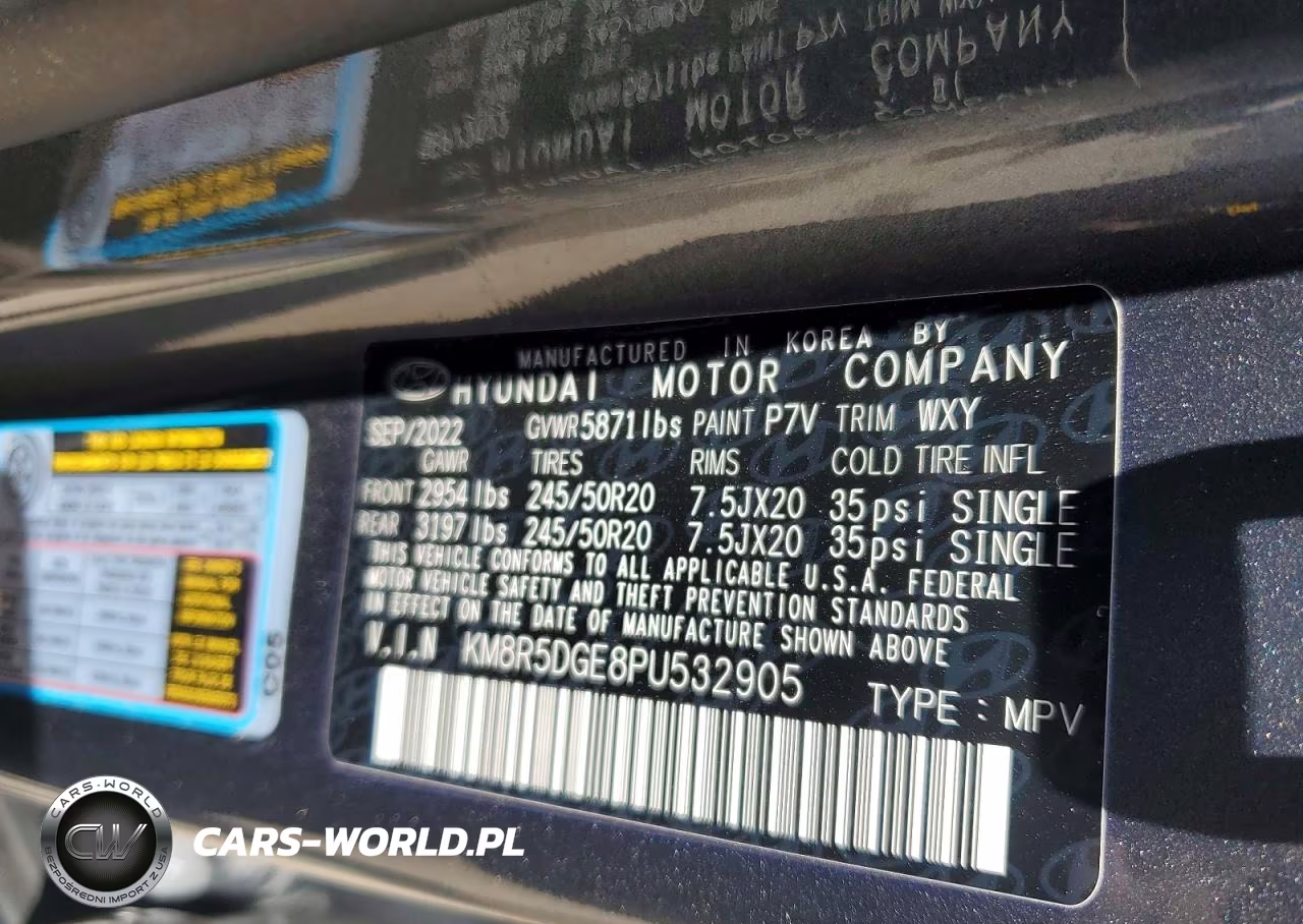 2023 Hyundai Palisade Limited VIN:KM8R5DGE8PU532905 - 13