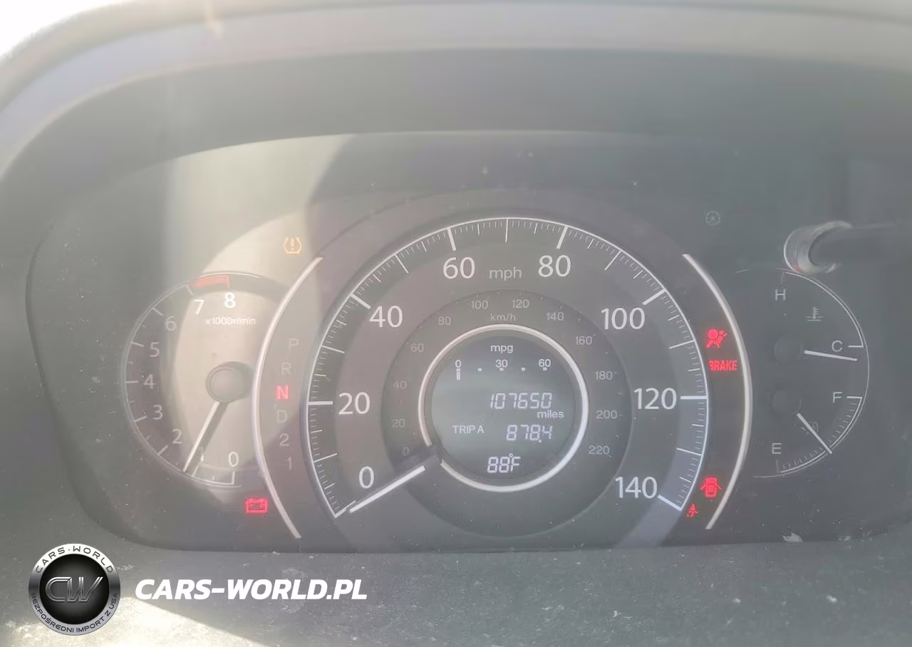 2014 Honda Cr-V Lx VIN:5J6RM3H32EL040429 - 9