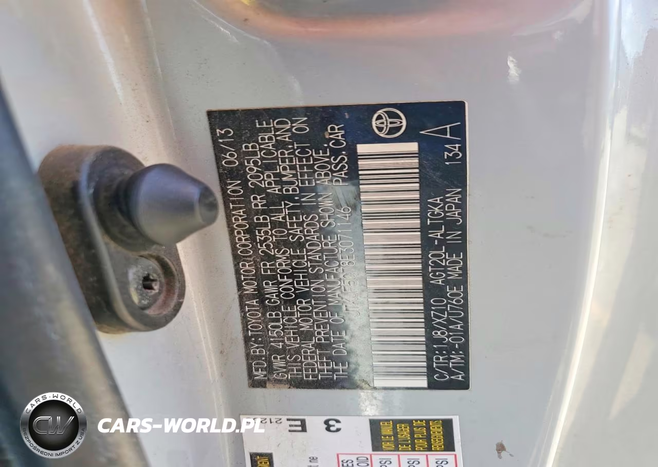 2014 Scion Tc 10 Series VIN:JTKJF5C78E3071146 - 12